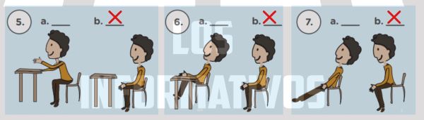  ¿En qué posición sueles estar más tiempo sentado durante tus clases?